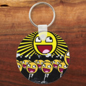 Phantastisches Gesicht Schlüsselanhänger (Vorderseite)