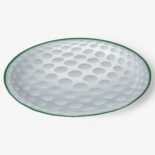 Phantastisches Golf Party Pappteller (Schrägansicht)