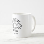 Phantastisches Großvater sieht aus wie Kaffeetasse (VorderseiteRechts)