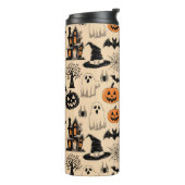 Phantastisches Halloween-Thema Thermosbecher (Nach links gedreht)