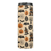 Phantastisches Halloween-Thema Thermosbecher (Rückseite)