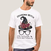 Phantastisches Halloween Witchy Oma T-Shirt (Vorderseite)