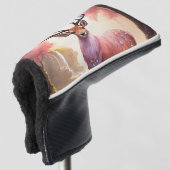Phantastisches Hirsch: Majestic Beauty" Golf Headcover (3/4 Vorderseite)