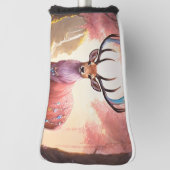 Phantastisches Hirsch: Majestic Beauty" Golf Headcover (Rotieren 90)