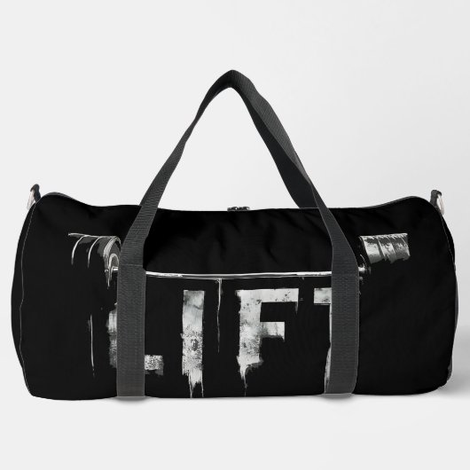 Phantastisches HOLZGEWICHT Duffle Bag (Vorderseite)