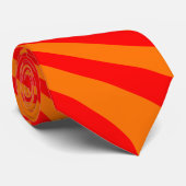 Phantastisches Hot Swirl Muster Passen Sie das an! Krawatte (Gerollt)