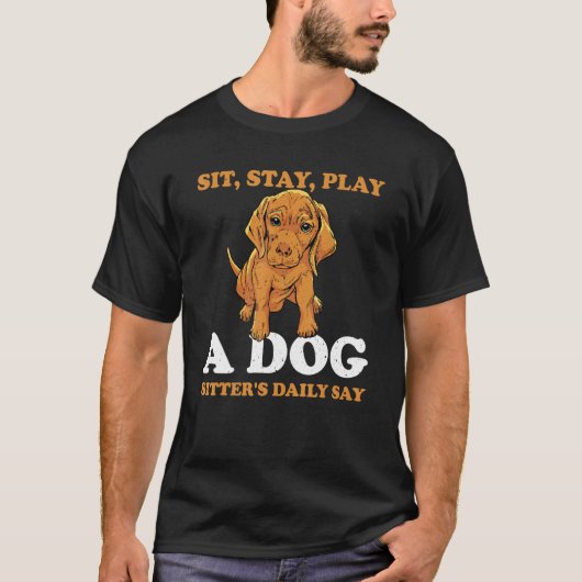 Phantastisches Hunde-Sitterangebot für Heimtiere T-Shirt (Vorderseite)