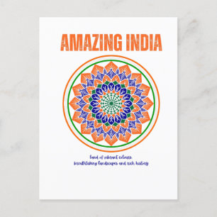 Phantastisches Indien Postkarte