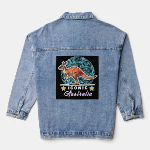 phantastisches Känguru Jeansjacke