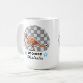 phantastisches Känguru Kaffeetasse (Vorderseite Links)