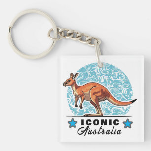 phantastisches Känguru Schlüsselanhänger