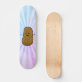 Phantastisches Kartoffel Skateboard (Vorderseite)