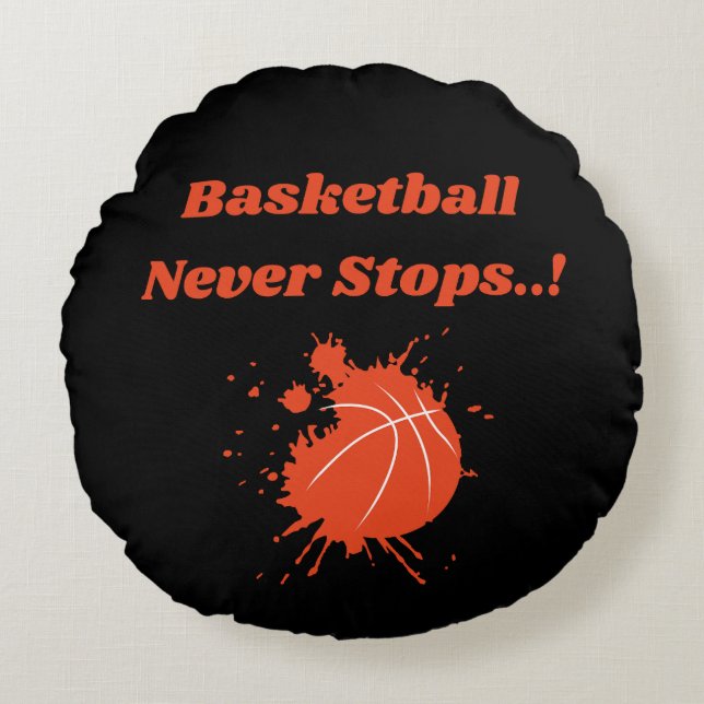 Phantastisches Kissen für Basketballfans (Vorderseite)