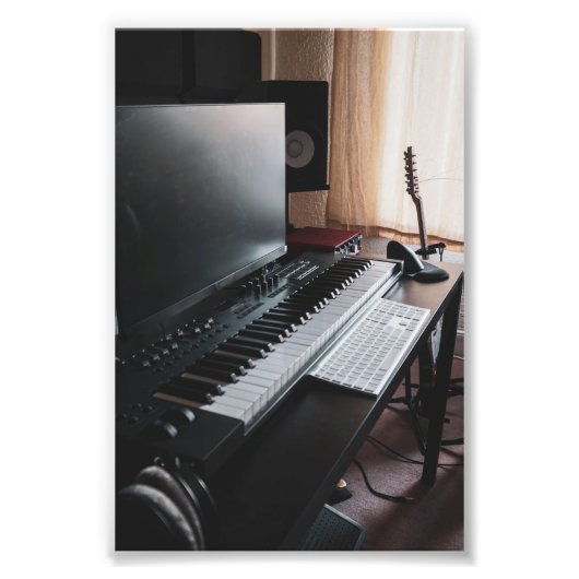 Phantastisches Klavier Fotodruck (Vorne)