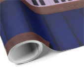Phantastisches Klavier Geschenkpapier (Rolleneckpunkt)