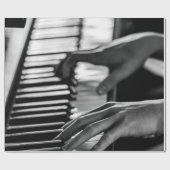 Phantastisches Klavier Geschenkpapier (Flach)