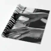 Phantastisches Klavier Geschenkpapier (Ungerollt)