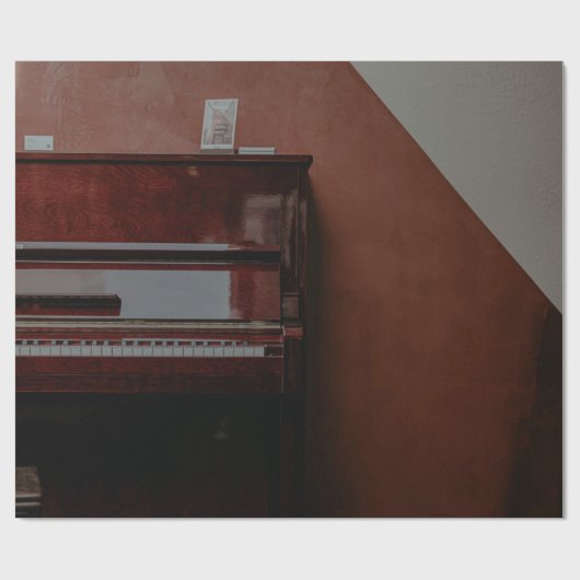 Phantastisches Klavier Geschenkpapier (Flach)