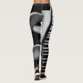 Phantastisches Klavier Leggings (Rückseite)