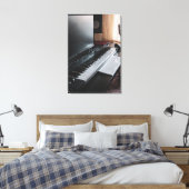 Phantastisches Klavier Leinwanddruck (Insitu (Schlafzimmer))