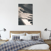 Phantastisches Klavier Leinwanddruck (Insitu (Schlafzimmer))