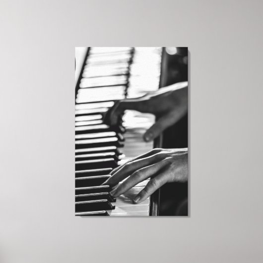 Phantastisches Klavier Leinwanddruck (Vorderseite)