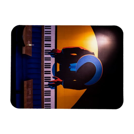 Phantastisches Klavier Magnet (Horizontal)