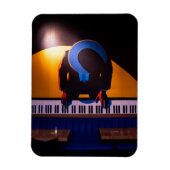 Phantastisches Klavier Magnet (Vertikal)