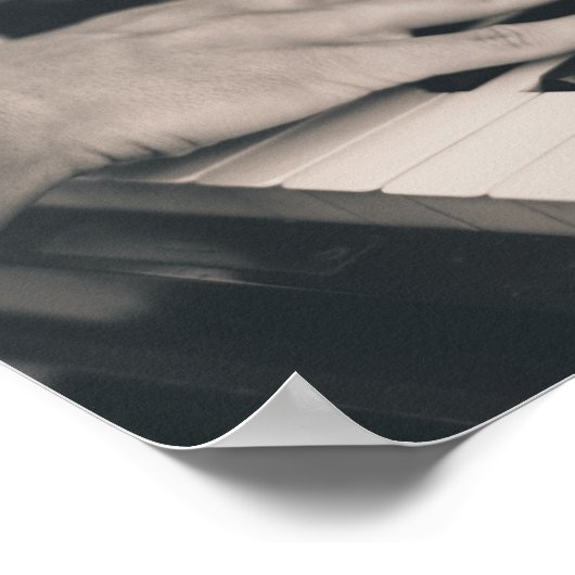 Phantastisches Klavier Poster (Ecke)