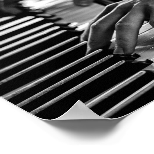 Phantastisches Klavier Poster (Ecke)