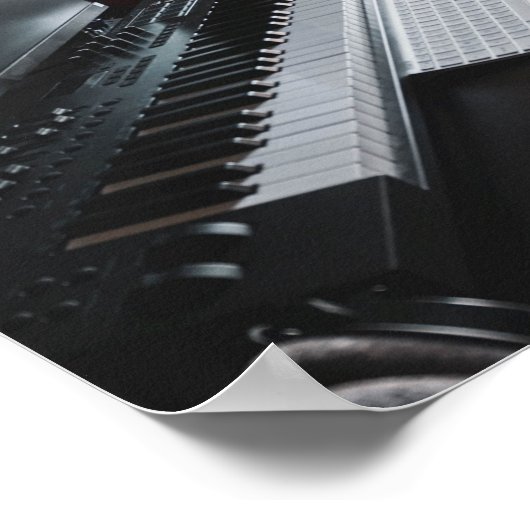 Phantastisches Klavier Poster (Ecke)