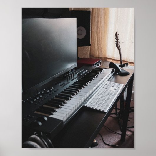 Phantastisches Klavier Poster (Vorne)