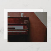 Phantastisches Klavier Postkarte (Vorne/Hinten)
