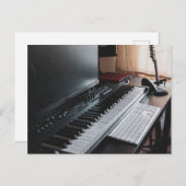 Phantastisches Klavier Postkarte (Vorne/Hinten)