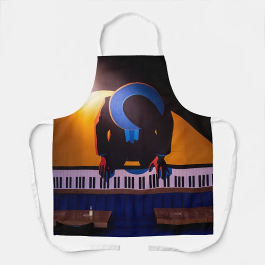 Phantastisches Klavier Schürze (Vorderseite)