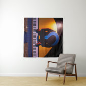 Phantastisches Klavier Wandteppich (Beispiel (Horizontal))