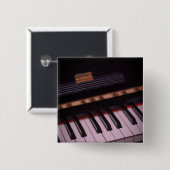 Phantastisches Klavierdesign Button (Vorne & Hinten)