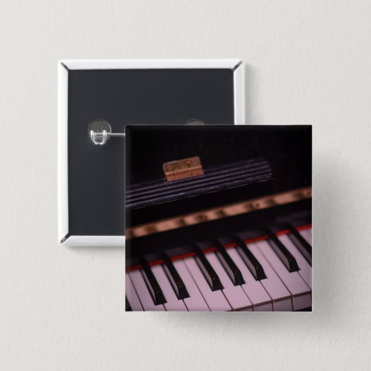 Phantastisches Klavierdesign Button (Vorne & Hinten)