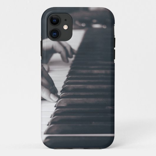 Phantastisches Klavierdesign Case-Mate iPhone Hülle (Rückseite)
