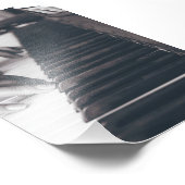 Phantastisches Klavierdesign Fotodruck (Ecke)