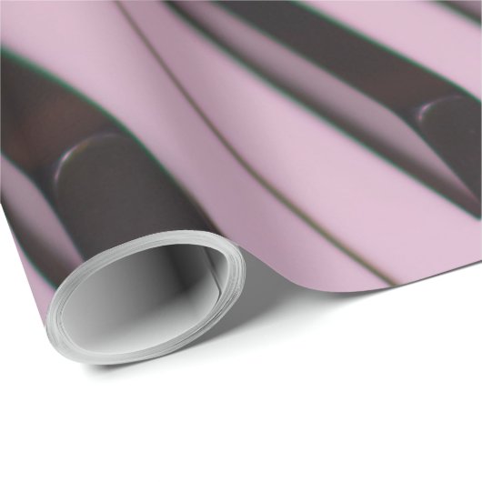 Phantastisches Klavierdesign Geschenkpapier (Rolleneckpunkt)