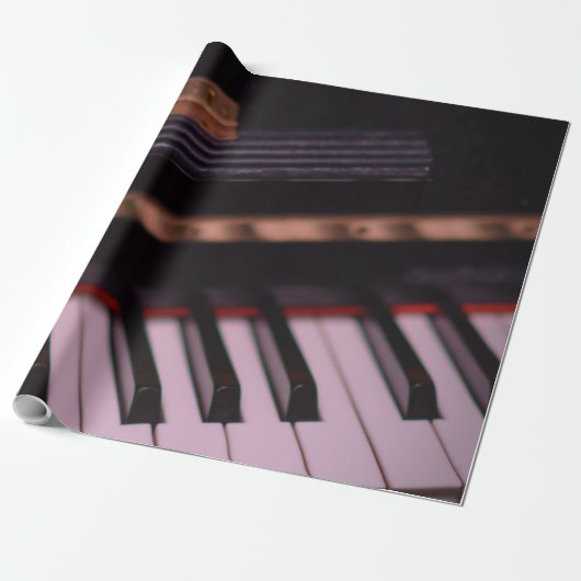 Phantastisches Klavierdesign Geschenkpapier (Ungerollt)