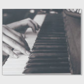 Phantastisches Klavierdesign Geschenkpapier (Flach)