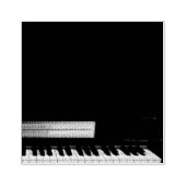 Phantastisches Klavierdesign Gummistempel (Prägung)