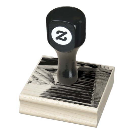 Phantastisches Klavierdesign Gummistempel (Stempel)