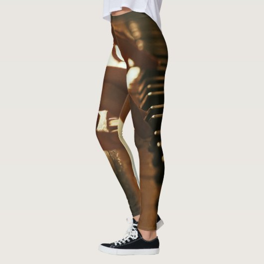 Phantastisches Klavierdesign Leggings (Links)