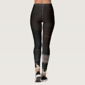 Phantastisches Klavierdesign Leggings (Rückseite)