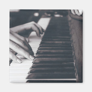 Phantastisches Klavierdesign Magnet