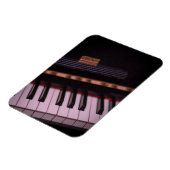 Phantastisches Klavierdesign Magnet (Linke Seite)