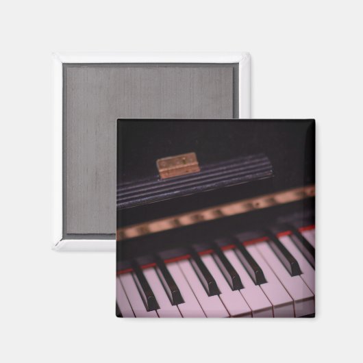 Phantastisches Klavierdesign Magnet (Vorderseite/Rückseite)